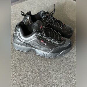 Women Fila black sneakers